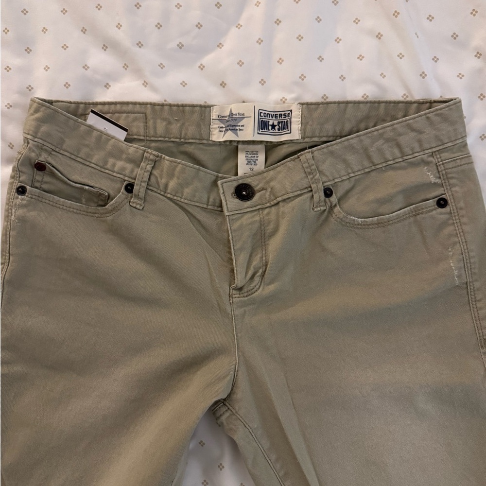 Converse lowrise khaki Pants